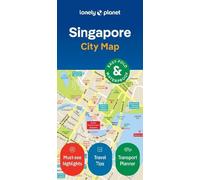 Lonely Planet – Singapore City Map – Compact City Planning Maps – 2e édition – Anglais