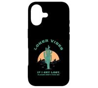 Loner Vibes Si Je me perds, s'il Te plaît, ne me Trouve Pas (Désert) Coque pour iPhone 17