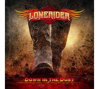 Lonerider – Down in the Dust – Vinyle coloré Yellow Flame Sunset – Édition limitée – Import