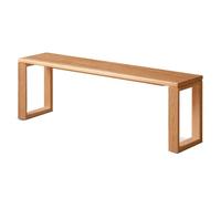 Long Banc en Bois pour Table À Manger, Pied De Lit, Entrée Ou Salle D'attente - Banc Polyvalent pour Usage Domestique Ou Commercial(WoodA)