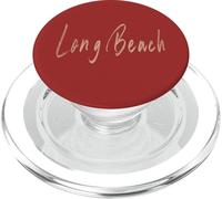 Long Beach California Vintage Design élégant PopSockets PopGrip pour MagSafe