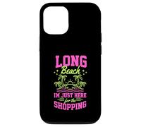 Long Beach, Je suis Juste là pour Faire du Shopping en Californie Coque pour iPhone 12/12 Pro