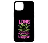 Long Beach, Je suis Juste là pour Faire du Shopping en Californie Coque pour iPhone 15 Plus