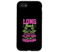 Long Beach, Je suis Juste là pour Faire du Shopping en Californie Coque pour iPhone SE (2020) / 7/8