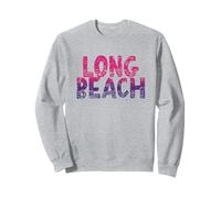 Long Beach New York - Long Beach NY Rétro des années 70 Sweatshirt