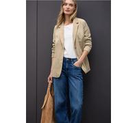 Street One Blazer Long en Velours côtelé Femme