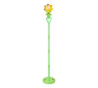 Long Bubble Machine, LED Flower Toy, Handheld Sunflower Bubble Blower Stand, Automatic Maker, Outdoor Summer Play Toy, Backyard Beach Playground School Party Gift for Boys Girls 11 * 7.48 inch