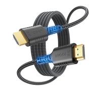 Long câble HDMI 2.1 de 4,5 m 8K ultra haut débit compatible 48 Gbit/s, 8K @ 60 Hz et 4K @ 240 Hz, eARC, HDCP 0,9 m, cordon blindé pour barre de son, PS4/PS5, TV, Xbox Series X, Switch, PC, moniteur