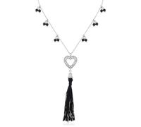 Long collier à breloques bohème pour femme, plaqué or 14 carats, cœur, papillon, fer à cheval, soleil, lune, collier de perles avec perles en pierre naturelle turquoise, cadeau de fête bohème, Grand