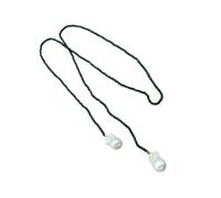 Long collier de perles en forme de spinelle verte et de perles synthétiques pour femme, taille unique, Comme décrit, Comme décrit.