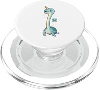 Long Cou Narval Tortue Fusion Funny Sea Creature Art PopSockets PopGrip pour MagSafe