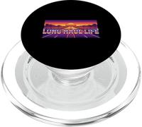 Long Courrier Retro Driver Trucking Roadtrip PopSockets PopGrip pour MagSafe