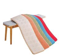 Long coussin de canapé, banc antidérapant pour étagère à chaussures, salle à manger, meubles de terrasse, coussin de siège, tapis d'entrée vert, parfait pour une utilisation en intérieur et en