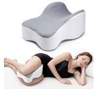 Long coussin de genou de 35,6 cm pour dormeurs sur le côté, soutient entièrement les cuisses et les genoux pour la séparation nécessaire des genoux - Coussin de jambe pour dormir sur le côté entre les