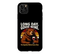 Long Day Good Wine : l'équation Fonctionne à Chaque Fois Coque pour iPhone 11 Pro Max