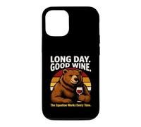 Long Day Good Wine : l'équation Fonctionne à Chaque Fois Coque pour iPhone 12/12 Pro