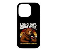 Long Day Good Wine : l'équation Fonctionne à Chaque Fois Coque pour iPhone 14 Pro