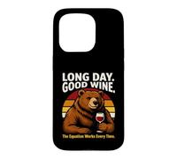 Long Day Good Wine : l'équation Fonctionne à Chaque Fois Coque pour iPhone 15 Pro