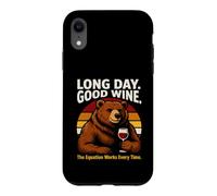 Long Day Good Wine : l'équation Fonctionne à Chaque Fois Coque pour iPhone XR