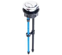 Long Designs Ensemble de rechange pour réservoir de toilettes avec mécanisme d'économie d'eau double type de chasse d'eau et installation simple mécanisme d'économie d'eau