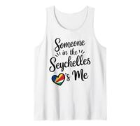 Long Distance Someone in The Seychelles Loves Me Débardeur