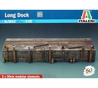 Long Dock Diorama - Pier Plastique Kit 1:3 5 Model Italeri