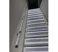 Long escalier en acrylique transparent - Garde-corps intérieur/extérieur pour escalier, jardin d'enfants, grenier et villa (450 cm) - Solution de sécurité élégante