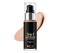 Long Foundation Cream - Wear Liquid Concealer, Lightweight Full Coverage Makeup Base for Smooth Even Skin Tone Natural Finish Formula for Daily Women Lady Girlfriend Mother Female Beauty 1.18inches