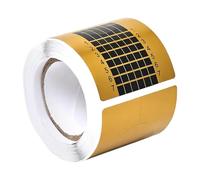 Long French Nails Tool High Light Transmittance Coated Paper Horseshoe Shape for Gel Polish Durability Horseshoe Rectangle Nail Art Tools Phototherapy Nail Art Enhancement