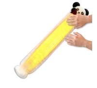 Long Hot Bag, Soft Warm Water Bottle, 29.53x4.53 Inches Heat Pack with Velvet Cover, PVC Hot Compress Device, Reusable Heating Pack with Ergonomic Design, Body Relief for Back Neck Shoulder Feet