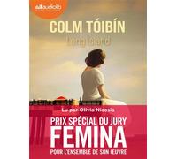 Long island Livre audio 1 CD MP3 - Colm Tóibín - Audiolib - Texte lu (CD) - Textes lus CD