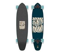Long Island Longboard Kicktail 37.85´´x9.3´´ Avec Des Fleurs