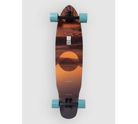 Long Island Longboards Mirage 38.85"X9" Kicktail Longboard complet à motifs Uni
