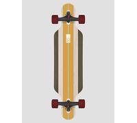Long Island Stripe 36.95´´x9.25´´ Drop Longboard Rouge