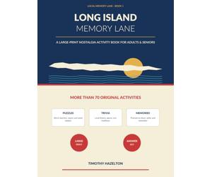 Long Island Memory Lane: A Large-Print Nostalgia Activity Book for Adults & Seniors