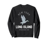 Long Island New York Vintage LI NY Duck établi en 1640 Sweatshirt