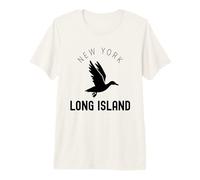 Long Island New York Vintage LI NY Duck établi en 1640 T-Shirt Haut de Gamme