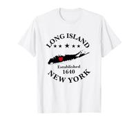 Long Island NY Carte Native Long Islander NYC T-Shirt
