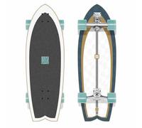 Long Island Checker 30´´x9,75´´ Surfskate Noir
