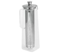LONG ISLAND Théière en verre borosilicate avec infuseur inox dévissable CRISTEL 1.5 L