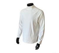 Long Johns Sous-vêtement thermique à séchage rapide pour homme, couche de base pour cyclisme, chasse, entraînement, automne et hiver, taille L-3XL (blanc, 3XL)