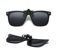 Long Keeper Clip Lunettes de Soleil Enfant - Solaire Polarisé pour Lunettes de Vue, Surlunettes Polarisées pour Fille Garçon
