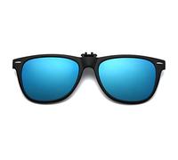 Long Keeper Clip Lunettes de Soleil Polarisées Clip Solaire pour Lunettes De Vue pour Hommes Femmes Anti-UV Lunettes de Soleil Polarisées à Clipser