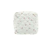 Long Keeper Mini Trousse Maquillage Femme Trousse De Toilette Voyage Mini Pochette De Rangement CosméTique Portable (Cerise, S)