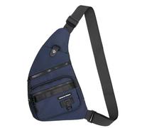 Long Keeper Sac de Poitrine Homme Sling Bag Sac à Dos Bandoulière Imperméable Petite Sacoche Bandoulière pour Voyage Randonnée Cyclisme Sports Homme et Femme