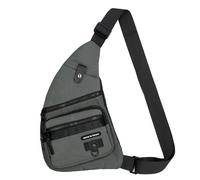 Long Keeper Sac de Poitrine Homme Sling Bag Sac à Dos Bandoulière Imperméable Petite Sacoche Bandoulière pour Voyage Randonnée Cyclisme Sports Homme et Femme