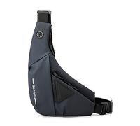 Long Keeper Sacoche Homme Bandouliere - Sac de Poitrine Sling Bag Imperméable Sac à Dos Bandoulière pour Homme Femme Voyage Randonnée Sports