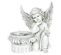 LONG-L Figurine De Jardin Ange DéCoration De Jardin Pot De Fleurs,Ange Vase Pot Jardinage DéCoratif avec Drainage pour Plantes DIY Succulentes Plantes Jardinière,A Right