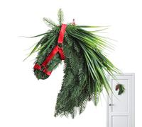 Long-Lasting Christmas Wreath: The Christmas pine wreath retains its shape and color long-term, crafted with fade-resistant materials to ensure no warping or fading over time, making it perfect for se