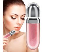 Long-Lasting Colored Lip Gloss with Plumping Beauty Enhancer and Moisture Formula, Lipstick Cosmetic for Women and Girls, Perfect for Travel and Birthday